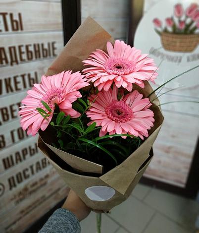 Букет цветов из: Герберы в Суркуле