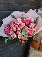 Букет розы в пальмах в Суркуле Букет цветов из: Розы в Суркуле
